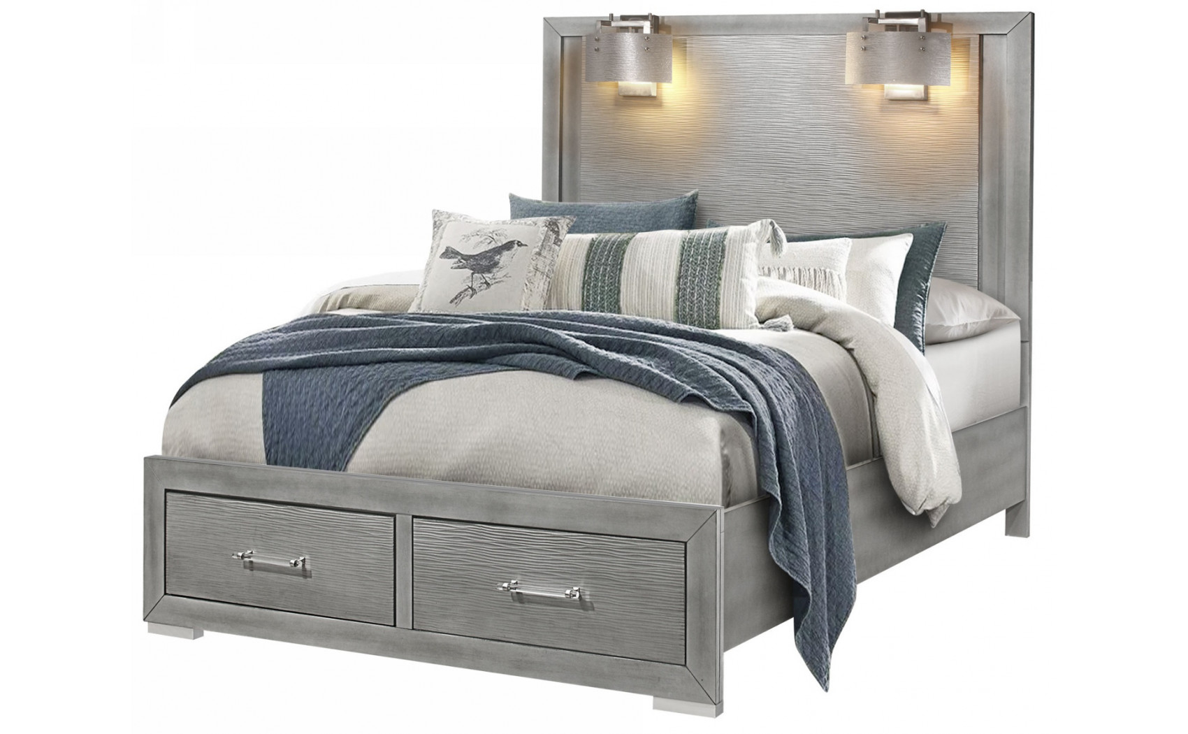 Tiffany Dresser Silver Global Furniture