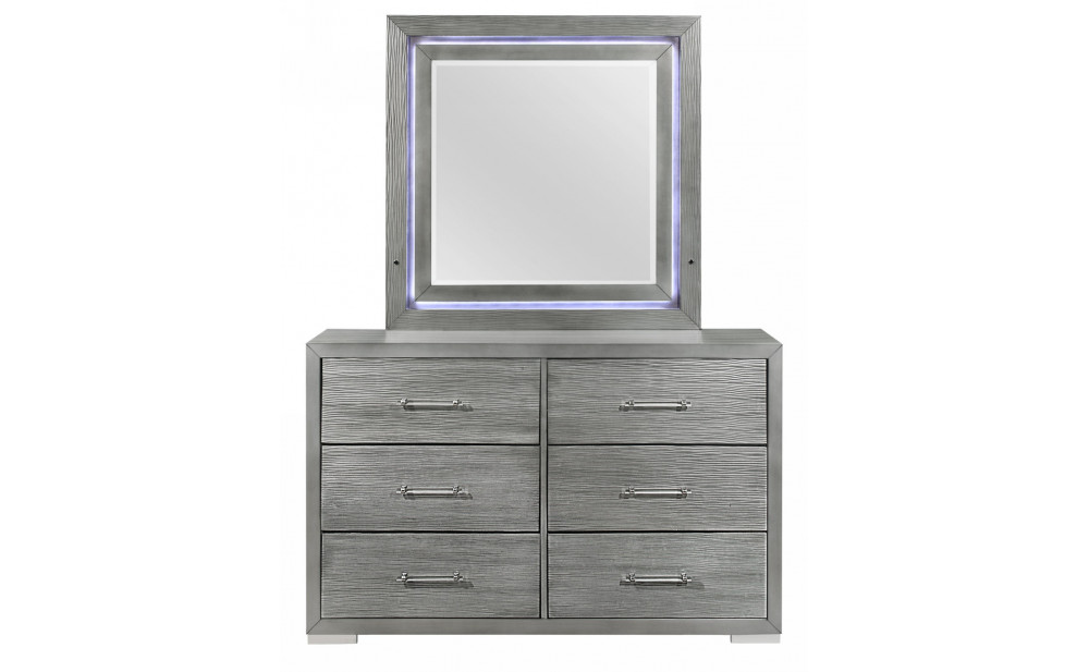 Tiffany Dresser Silver Global Furniture