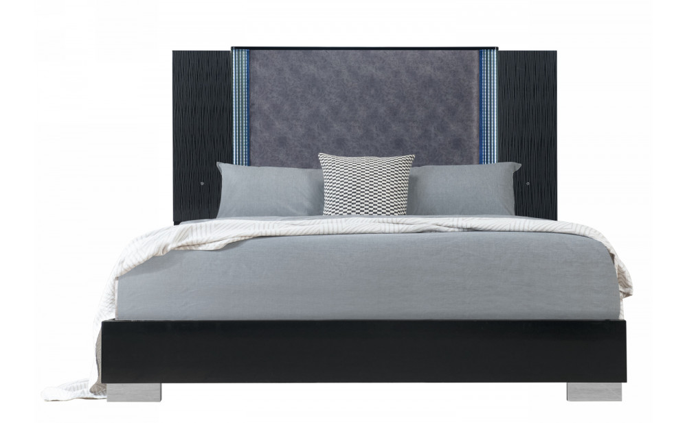 Ylime Bed Black Global Furniture