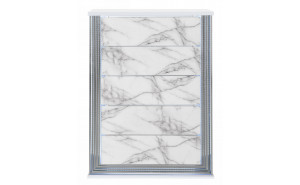 Ylime Chest Light Grey / White Global Furniture Ylime Chest Light Grey / White Global Furniture