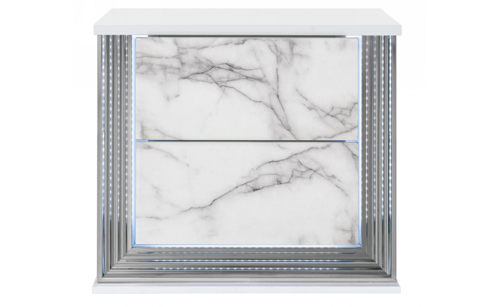 Ylime Vanity Light Grey / White Global Furniture