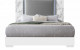 Ylime Nightstand Light Grey / White Global Furniture
