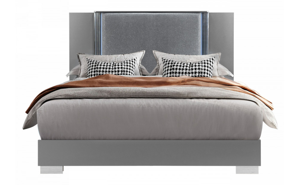 Ylime Bed Silver Global Furniture