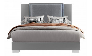 Ylime Bed Silver Global Furniture Ylime Bed Silver Global Furniture