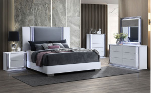 Ylime Bedroom Set White Global Furniture Ylime Bedroom Set White Global Furniture