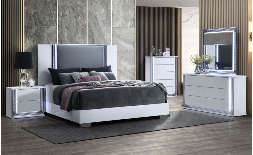 Ylime Bedroom Set White Global Furniture Ylime Bedroom Set White Global Furniture