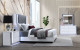 Ylime Bed White Global Furniture