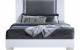 Ylime Bed White Global Furniture