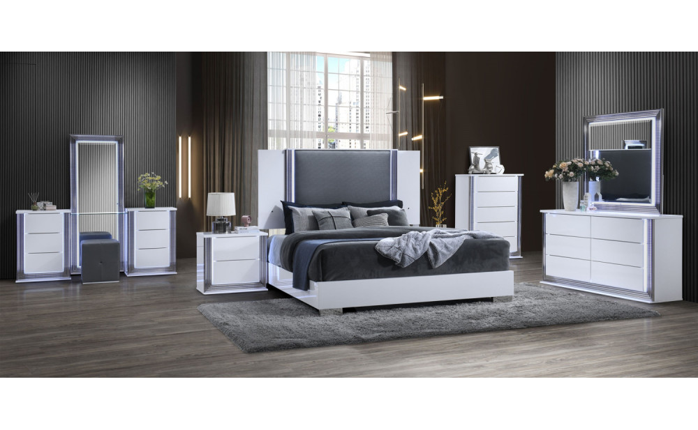 Ylime Dresser White Global Furniture