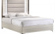 Zambrano Bedroom Set Light Grey / White Global Furniture