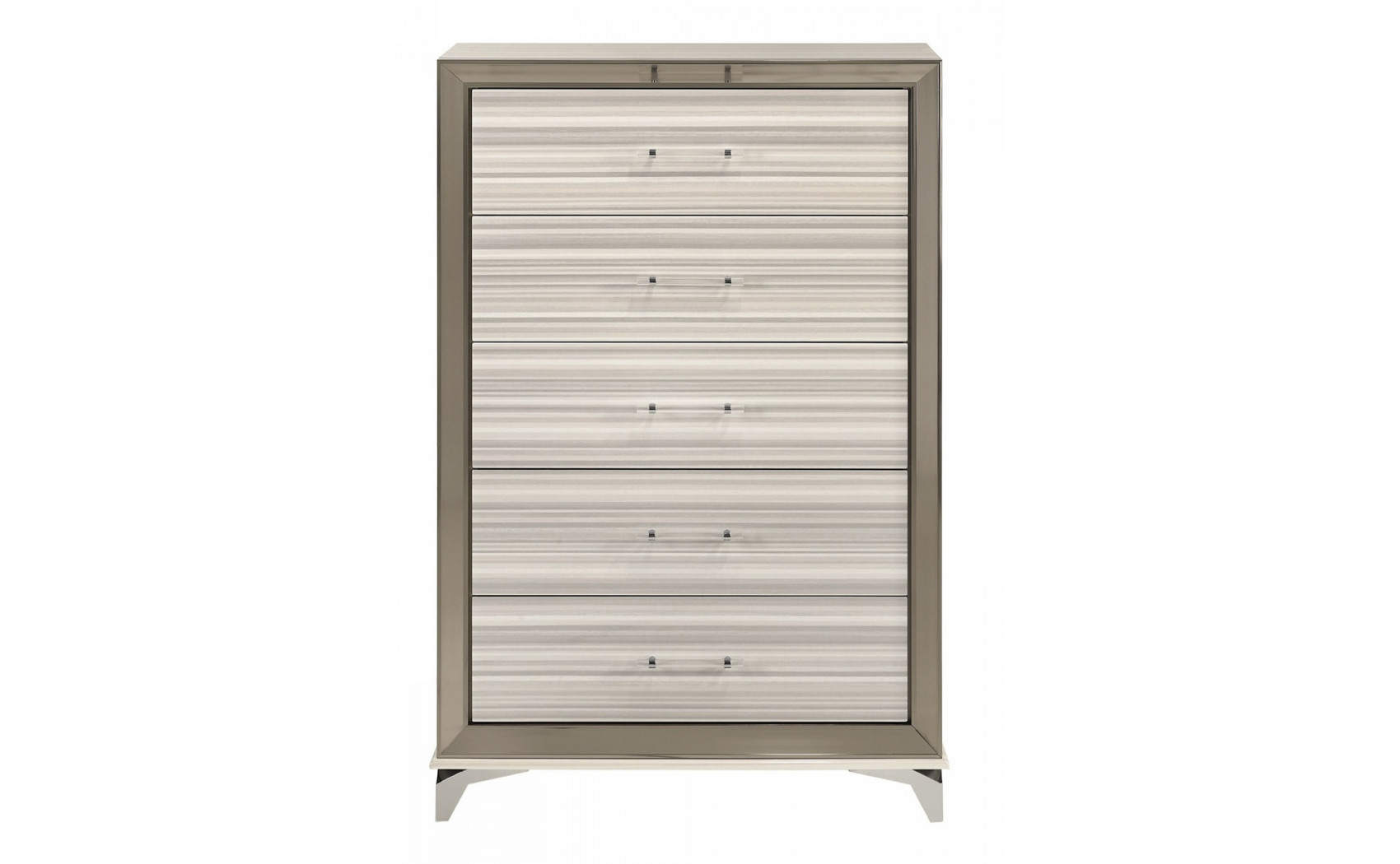 Zambrano Vanity Light Grey / White Global Furniture