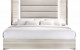 Zambrano Nightstand Light Grey / White Global Furniture