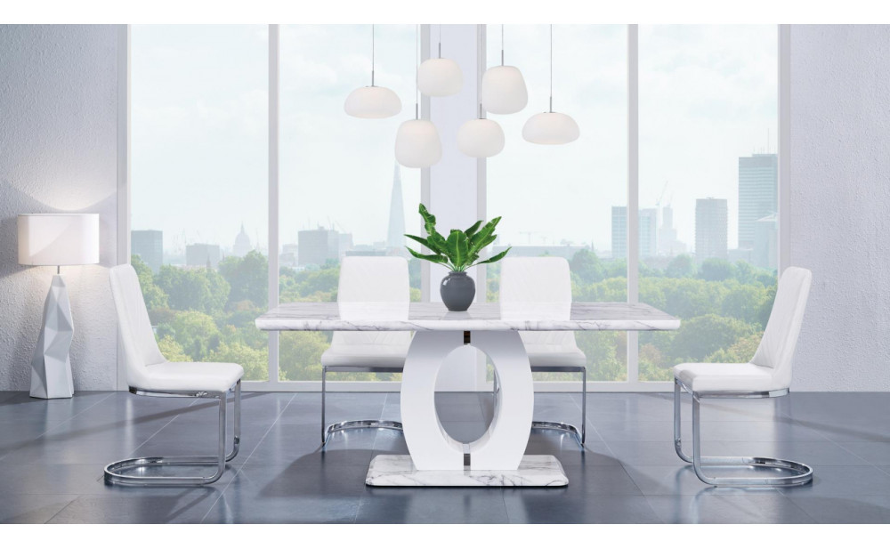 D1067DC Dining Chair Set White Global Furniture