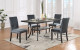 D1622 Dining Chair Set Grey Global Furniture 4pc