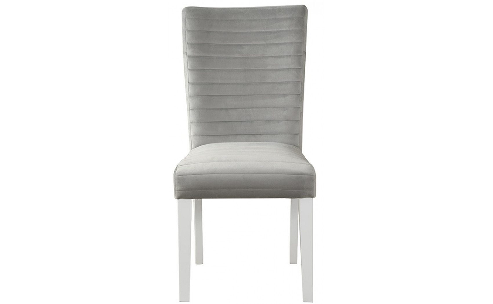 Monaco D1903DC Dining Chair Set Light Grey / White Global Furniture