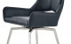 D4878DC Swivel Dining Chair Set Black Global Furniture