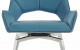 D4878DC Swivel Dining Chair Set Turquoise Global Furniture