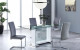 D4957DC Dining Chair Set Grey / Light Grey Global Furniture