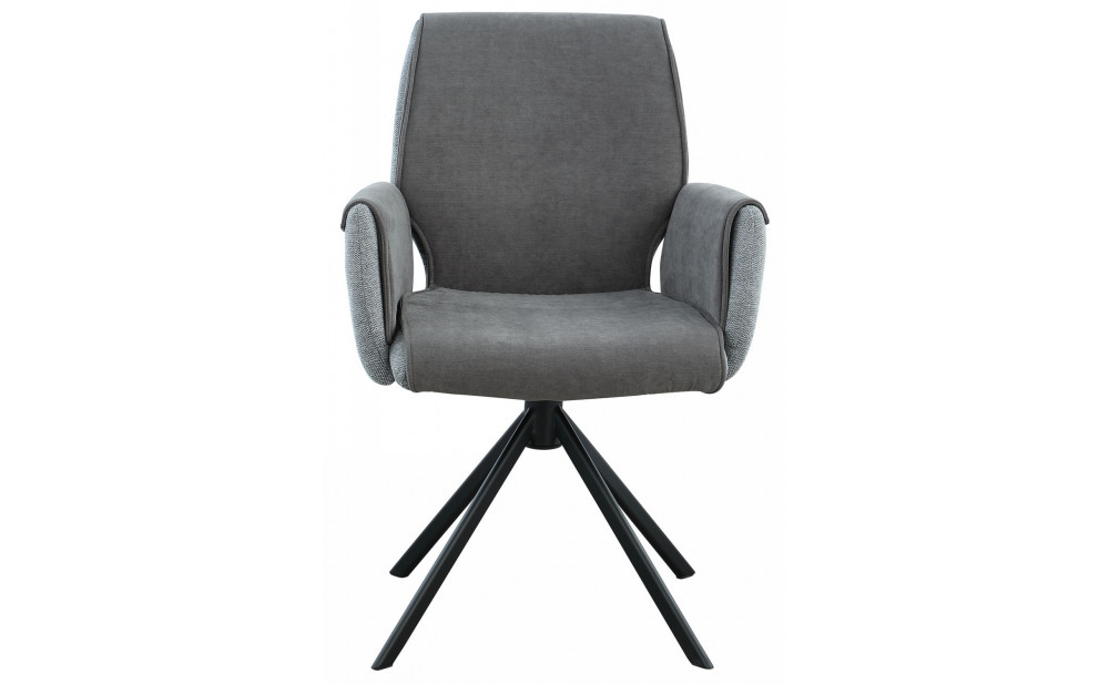 D81216 Dining Chair Set Dark Grey / Light Grey Global Furniture (Set of 4)