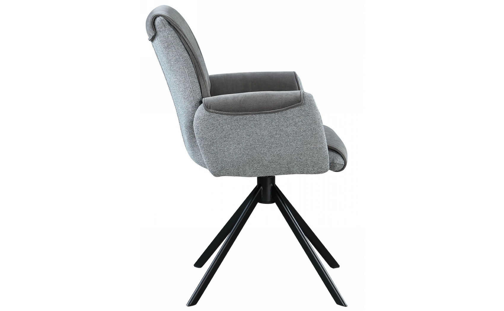 D81216 Dining Chair Set Dark Grey / Light Grey Global Furniture (Set of 4)