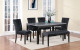 D8685 Dining Chair Set Black Global Furniture (Set of 4)