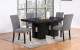 D8685 Dining Chair Set Dark Grey Global Furniture (Set of 4)