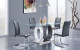 D915DC Dining Chair Set Grey Global Furniture
