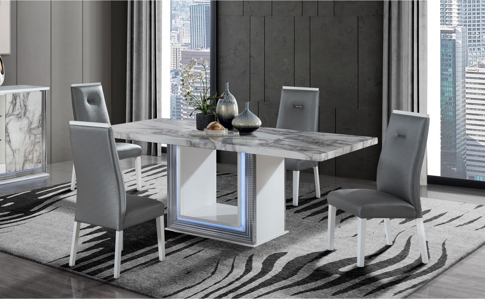 Ylime Dining Set Global Furniture