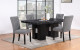 D03DT Dining Table Black Global Furniture