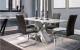 D1274DT Dining Table Marble Grey Global Furniture