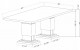 D12DT Dining Table White / Black Global Furniture