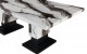 D12DT Dining Table White / Black Global Furniture