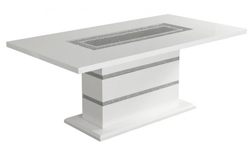 Monaco D1903DT Dining Table White Global Furniture Monaco D1903DT Dining Table White Global Furniture