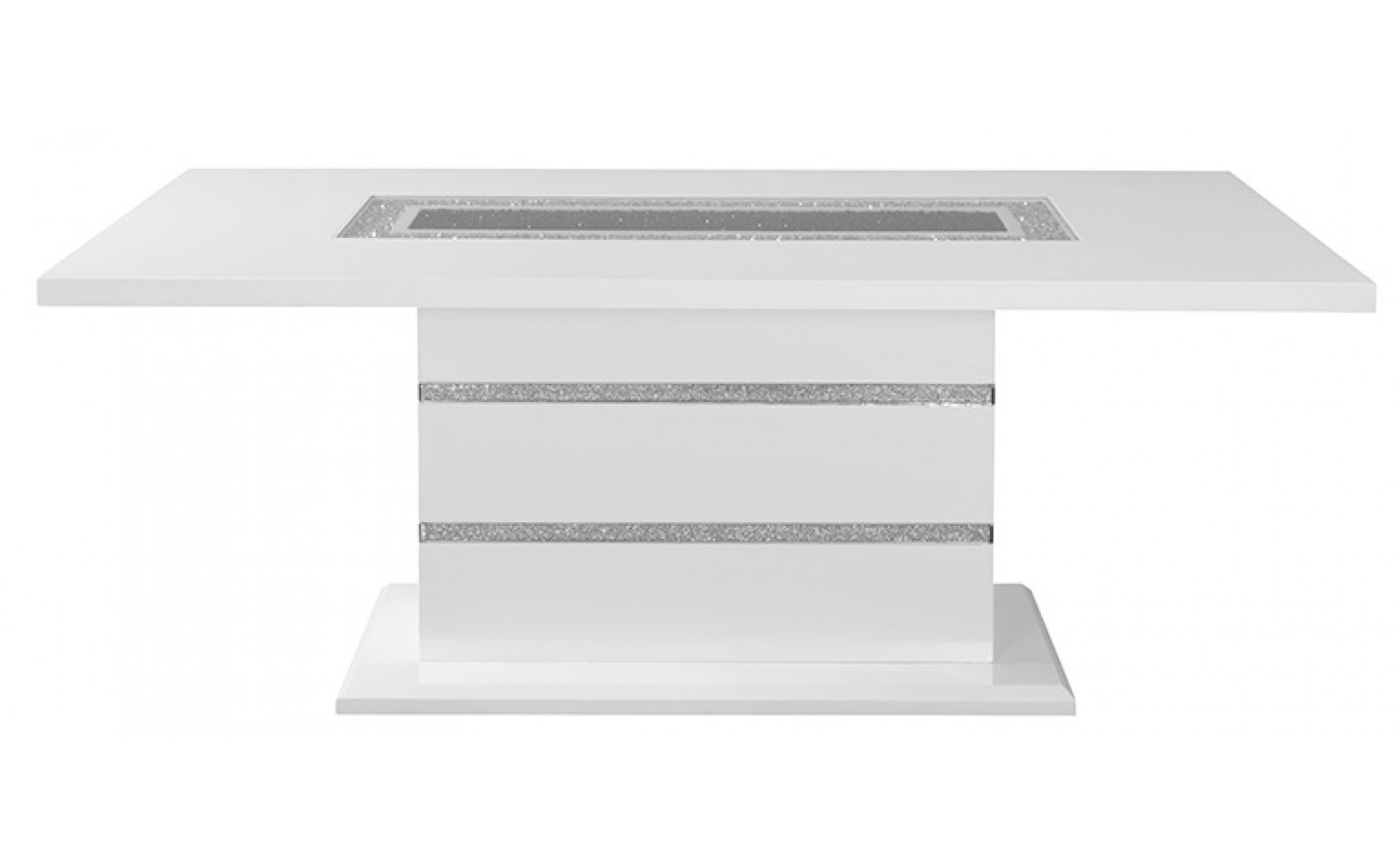 Monaco D1903DT Dining Table White Global Furniture