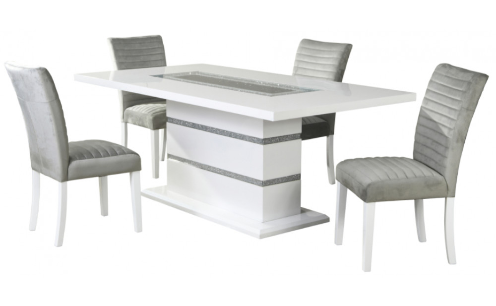 D1903DT Dining Table White Global Furniture