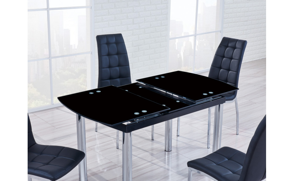 D30DT Dining Table Black Global Furniture