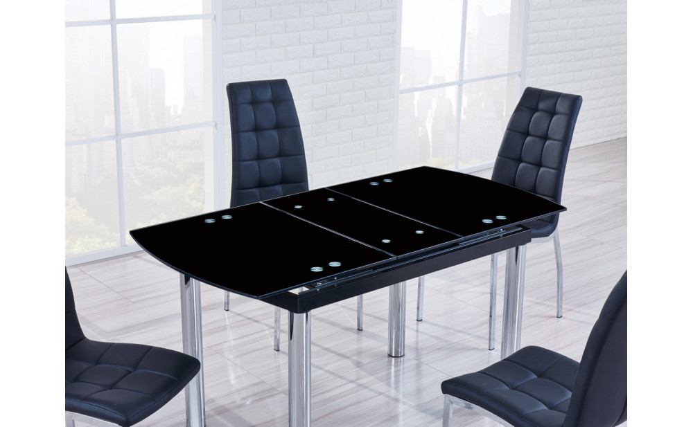 D30DT Dining Table Black Global Furniture