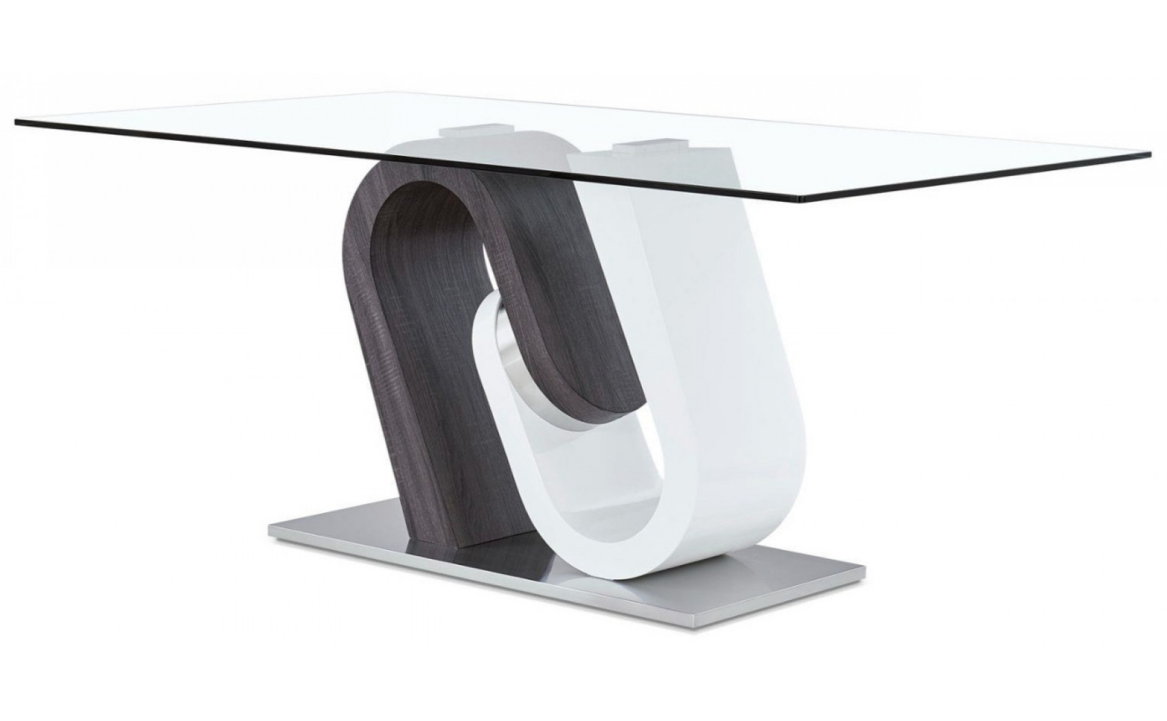 D4127DT Dining Table White / Grey Global Furniture