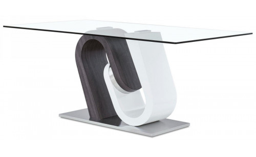 D4127DT Dining Table White / Grey Global Furniture D4127DT Dining Table White / Grey Global Furniture