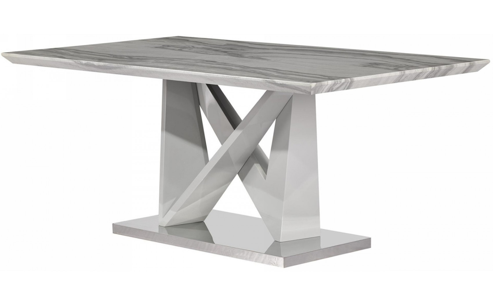 D844DT Dining Table Grey Global Furniture