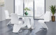 D9002DT Dining Table White Global Furniture