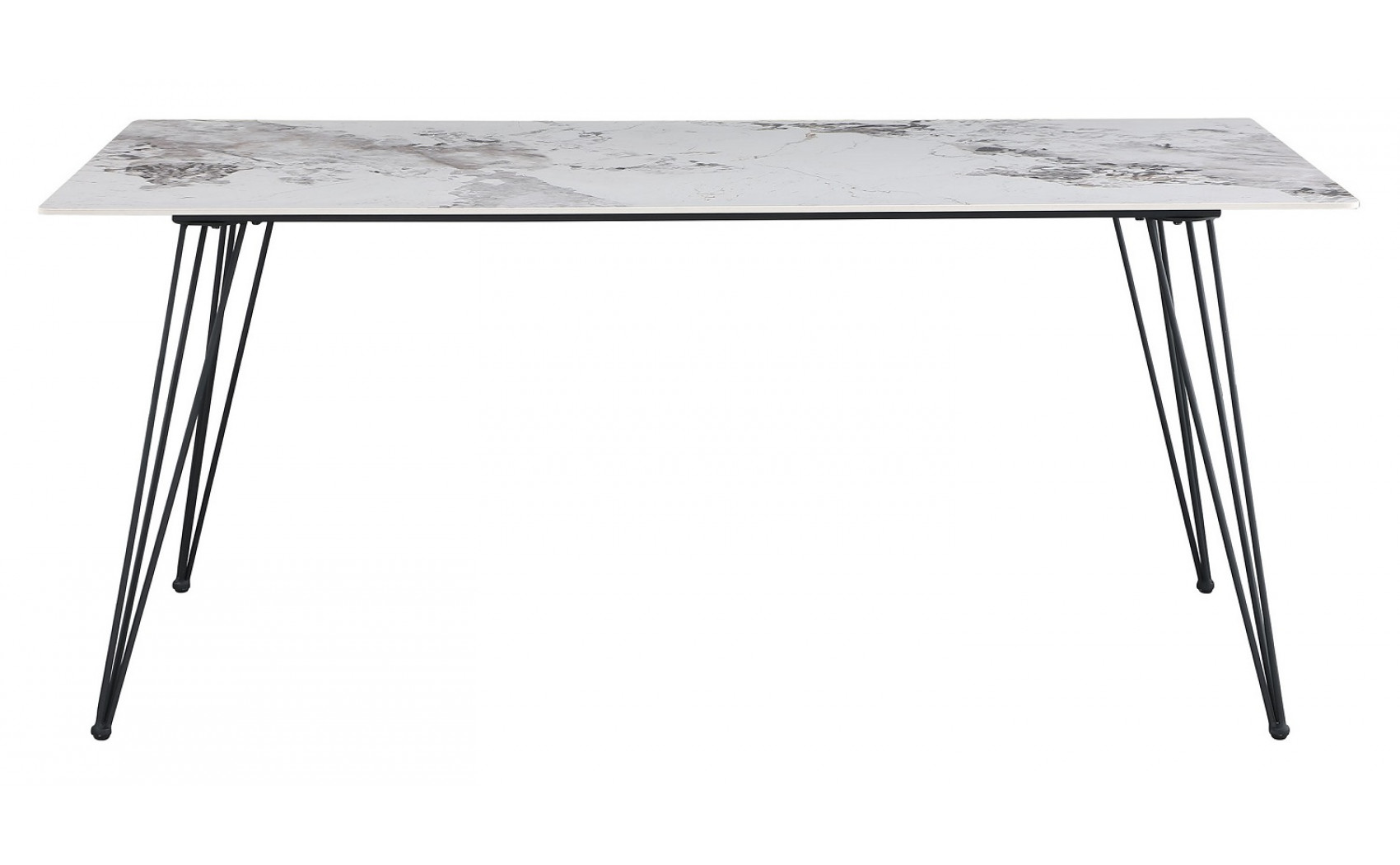 D90102DT Dining Table Black / White Global Furniture