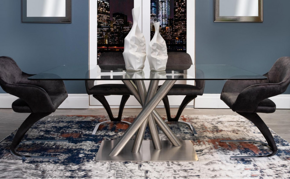 D9032DT Dining Table Grey Global Furniture