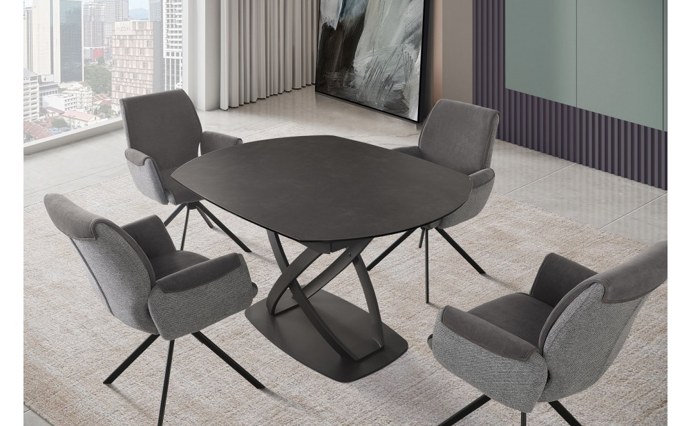 D93021DT Dining Table Black Global Furniture