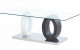 T1628C Coffee Table White / Grey Global Furniture