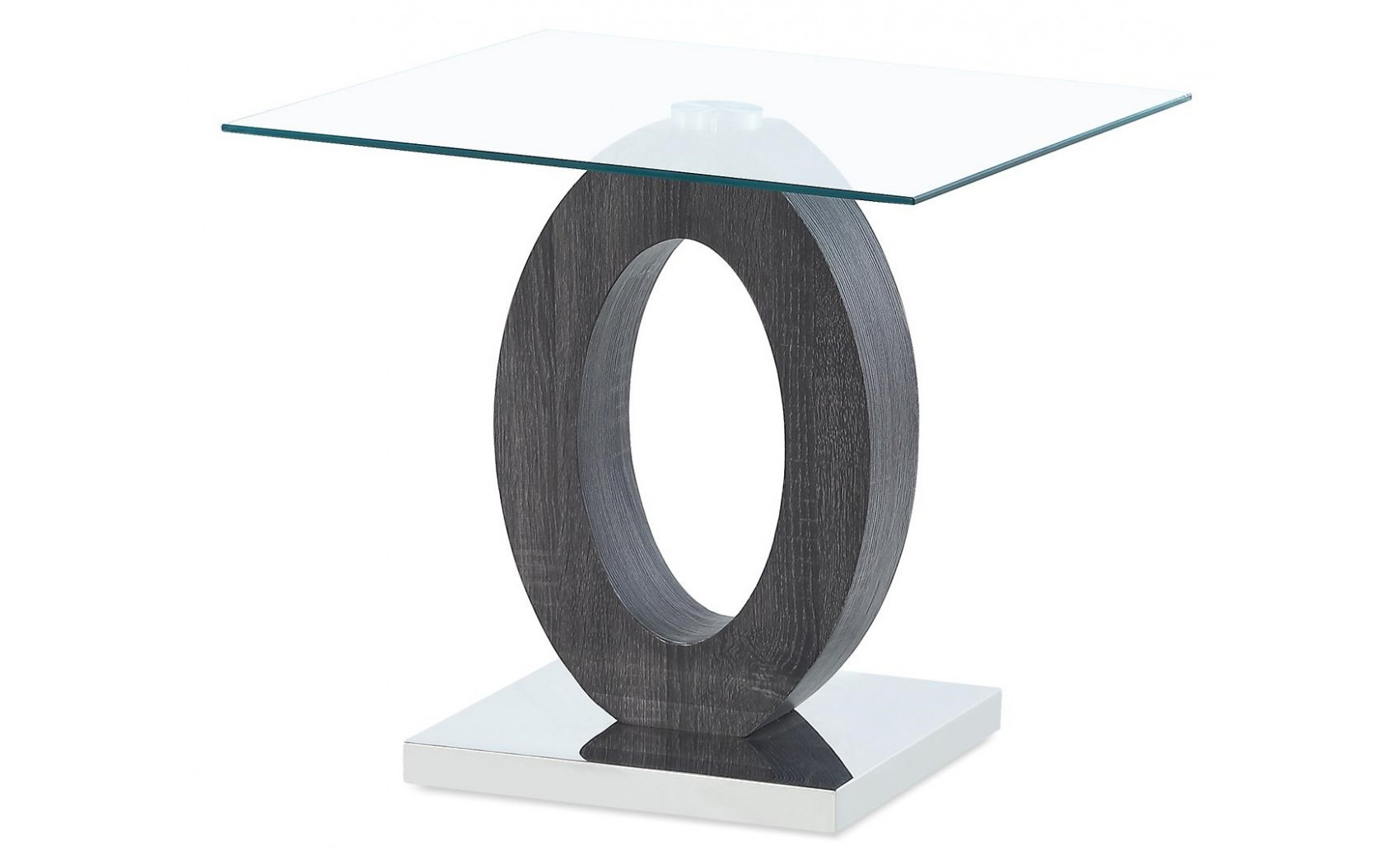 T1628E End Table Grey Global Furniture