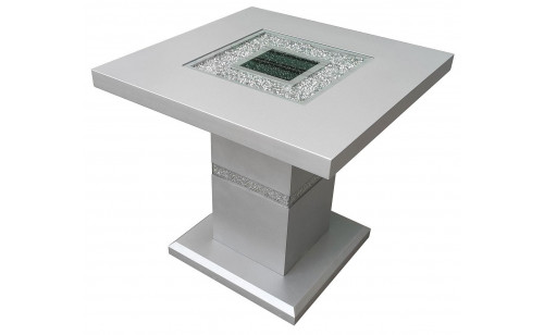 T1903ET Silver End Table Silver Global Furniture