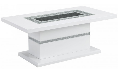 T1903CT White Coffee Table White Global Furniture