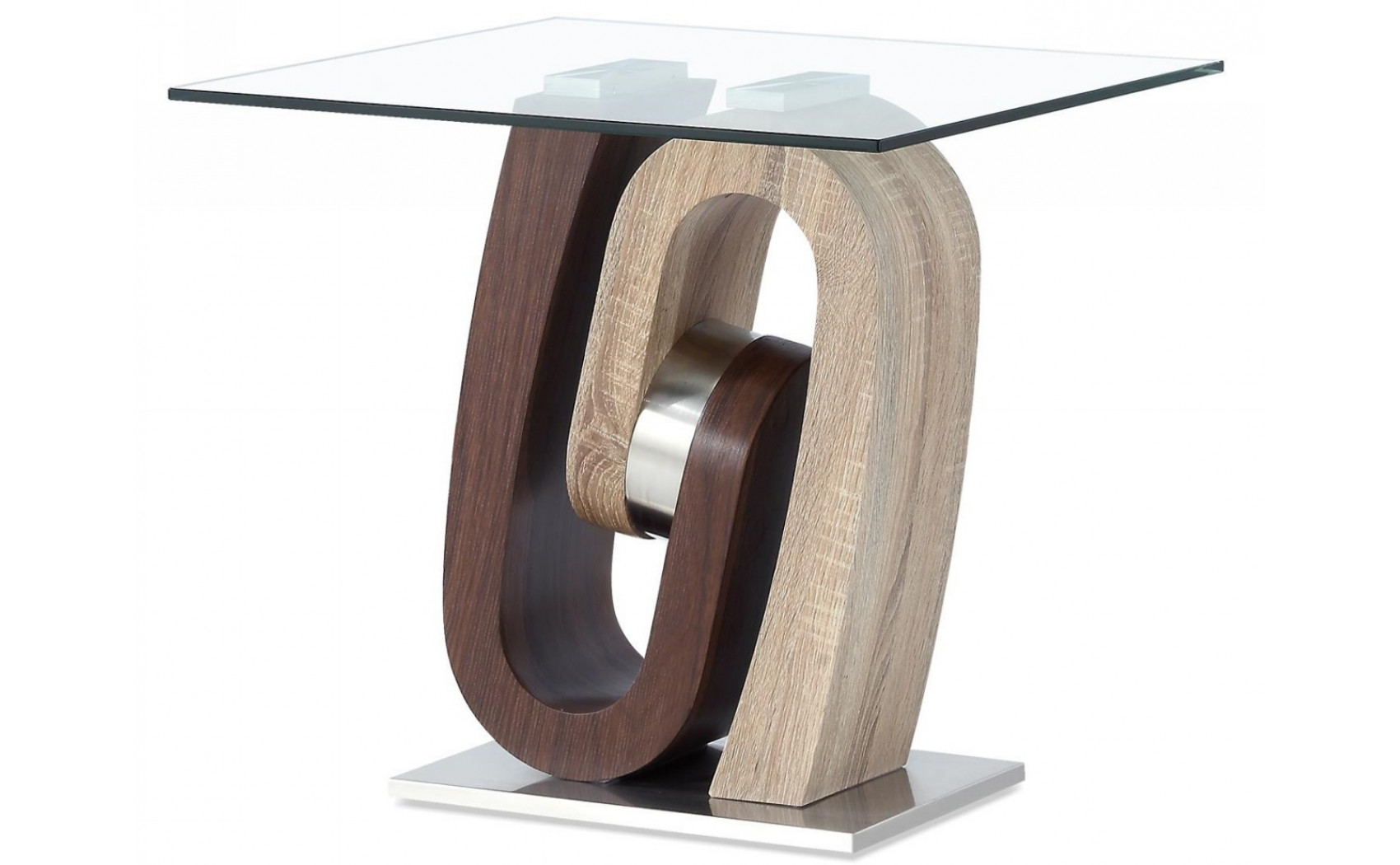 T4126CT Coffee Table Walnut / Oak Global Furniture