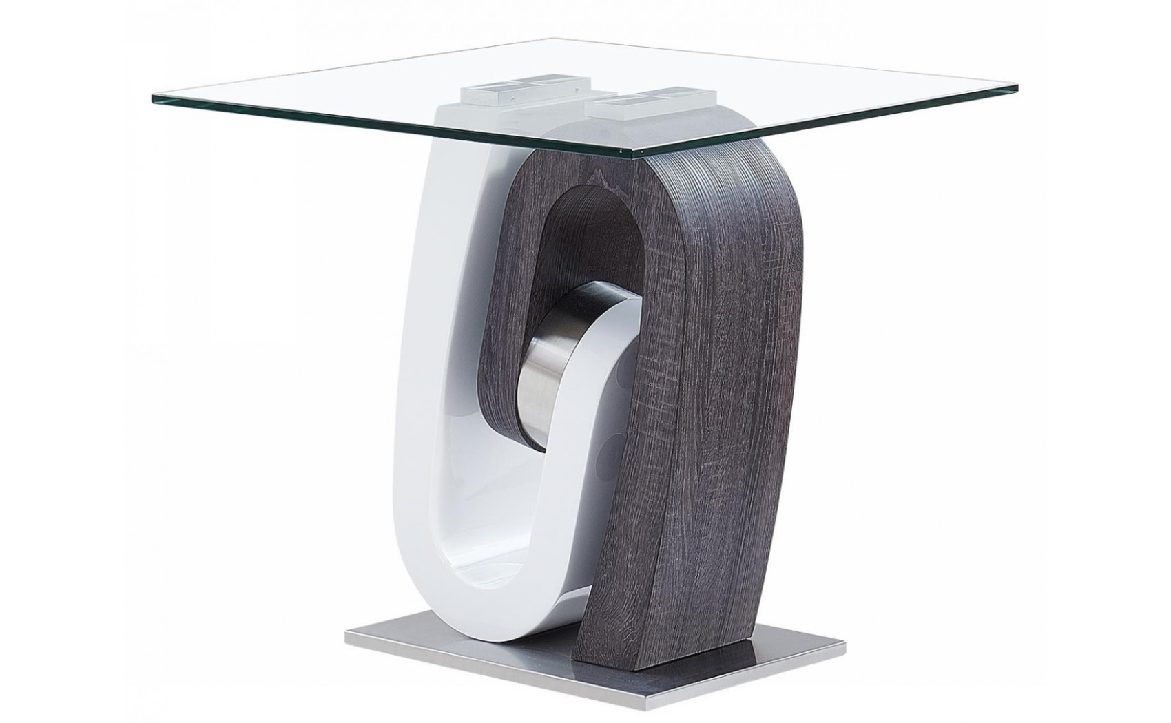 T4127CT Coffee Table Dark Grey / White Global Furniture